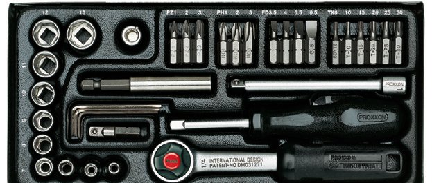 PROXXON 23070 1/4'' 39 PARÇALI LOKMA VE BİTS TAKIMI