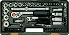 PROXXON 23286  1/4'' & 1/2'' CIRCIR KOLLU 65 PARÇALI LOKMA VE BİTS TAKIMI