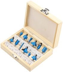 12 PARÇALI FREZE BIÇAK SETİ