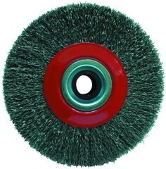 GRİ TELLİ DAİRE FIRÇA 200x25 mm