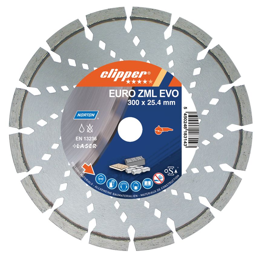 NORTON CLIPPER 25563 EURO ZML EVO PRO UNIVERSAL LASER