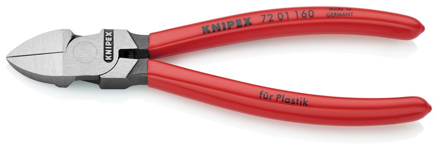 KNIPEX 72 01 160 PLASTİK YAN KESKİ