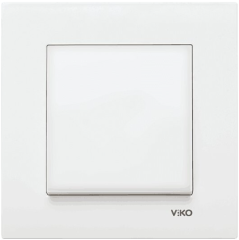 VİKO KARRE BEYAZ ANAHTAR ( ÇERÇEVELİ)
