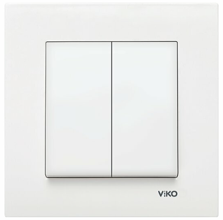 VİKO KARRE BEYAZ KOMÜTATÖR ( ÇERÇEVELİ)