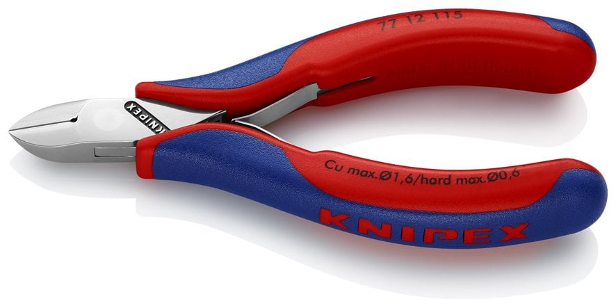 KNIPEX 77 12 115 ELEKTRONİKÇİ YAN KESKİ