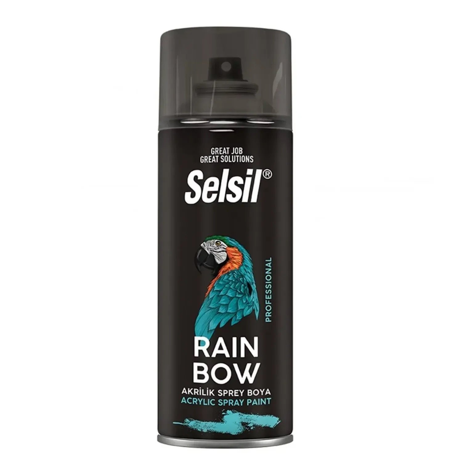 SELSİL SPREY BOYA RAİNBOW RAL9010 PARLAK BEYAZ 400 ML