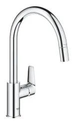 Grohe BauEdge Tek kumandalı eviye bataryası - 30536000