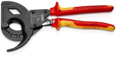 KNIPEX 95 36 320 CIRCIR MEKANİZMALI VDE KABLO MAKASI