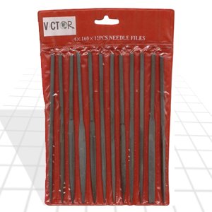 12 Lİ SAATÇİ EĞE SETİ 160x4 mm