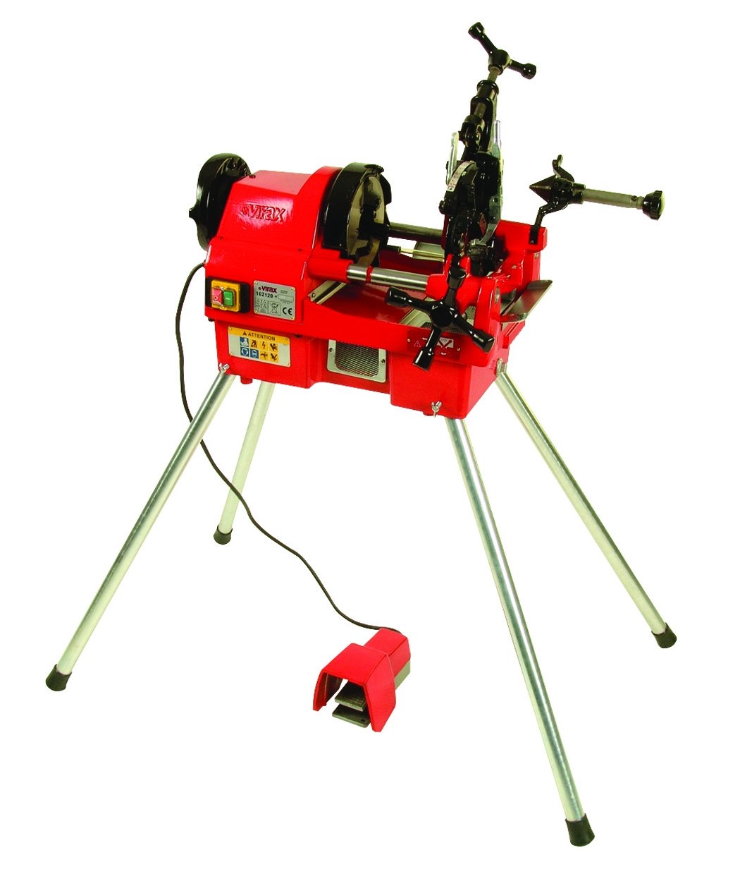 VIRAX 1621 20  ELEKTRİKLİ TEZGAH TİPİ PAFTA MAKİNASI Ø 1/2''-2''