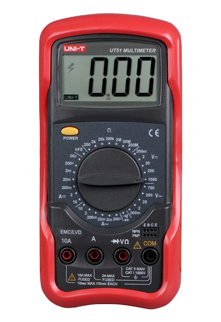 UNI-T UT51 DİJİTAL MULTİMETRE