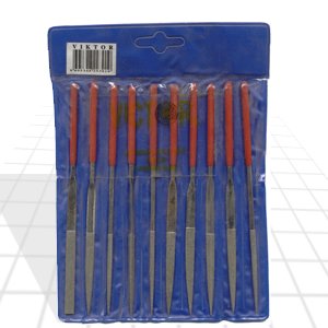 10 LU ELMAS SAATÇİ EĞE SETİ 140x50x3 mm