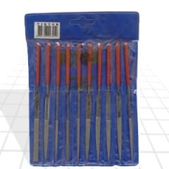 10 LU ELMAS SAATÇİ EĞE SETİ 140x50x3 mm