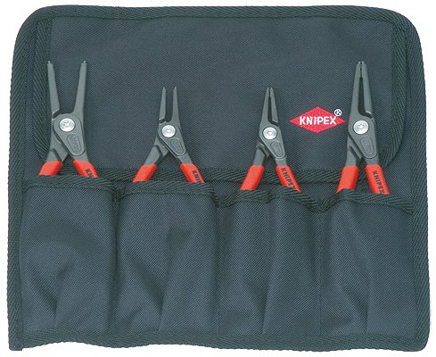 KNIPEX 00 19 57 AĞIR HİZMET SEGMAN PENSE SETİ 4 PARÇA