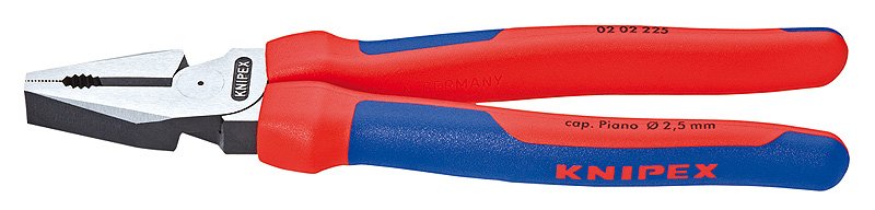 KNIPEX 02 02 225 AĞIR HİZMET KOMBİNE PENSE