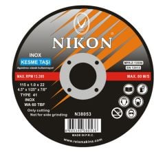 NIKON N38053 INOX FLEX KESME TAŞI