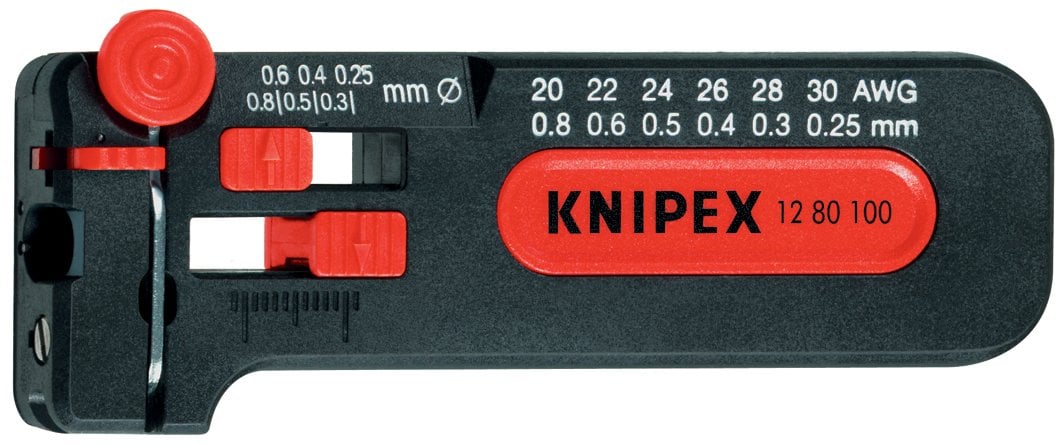 KNIPEX 12 80 100 İNCE KABLO SIYIRMA ALETİ