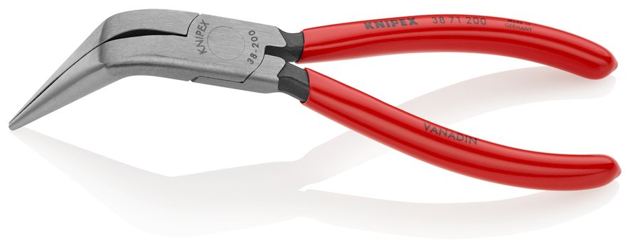 KNIPEX 38 71 200 MEKANİKÇİ EĞRİ KARGABURUN