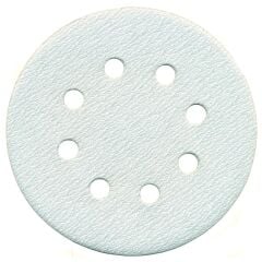 ALÜMİNYUM OKSİT CIRTLI 8 DELİKLİ DİSK ZIMPARA 125 mm 100 KUM