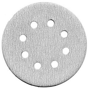 ALÜMİNYUM OKSİT CIRTLI 8 DELİKLİ DİSK ZIMPARA 125 mm 220 KUM