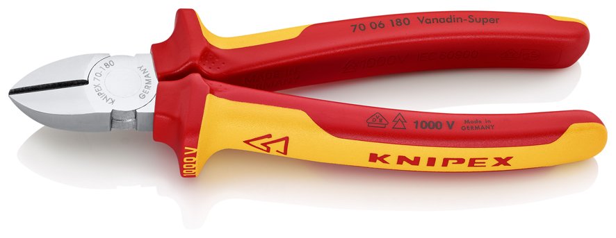 KNIPEX 70 06 180 VDE YAN KESKİ