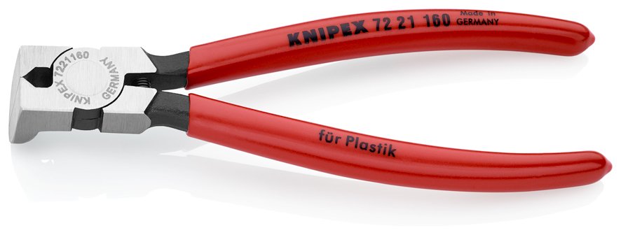 KNIPEX 72 21 160 EĞRİ PLASTİK YAN KESKİ