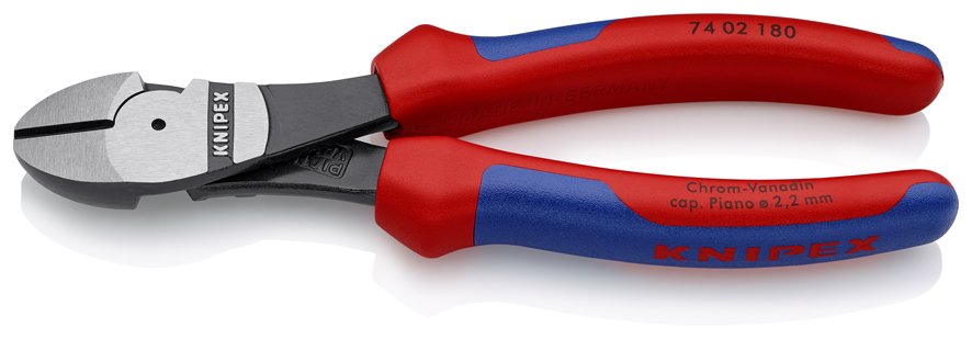 KNIPEX 74 02 180 AĞIR TİP YAN KESKİ