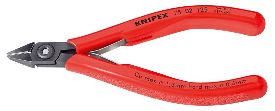 KNIPEX 75 02 125 ELEKTRONİKÇİ YAN KESKİ