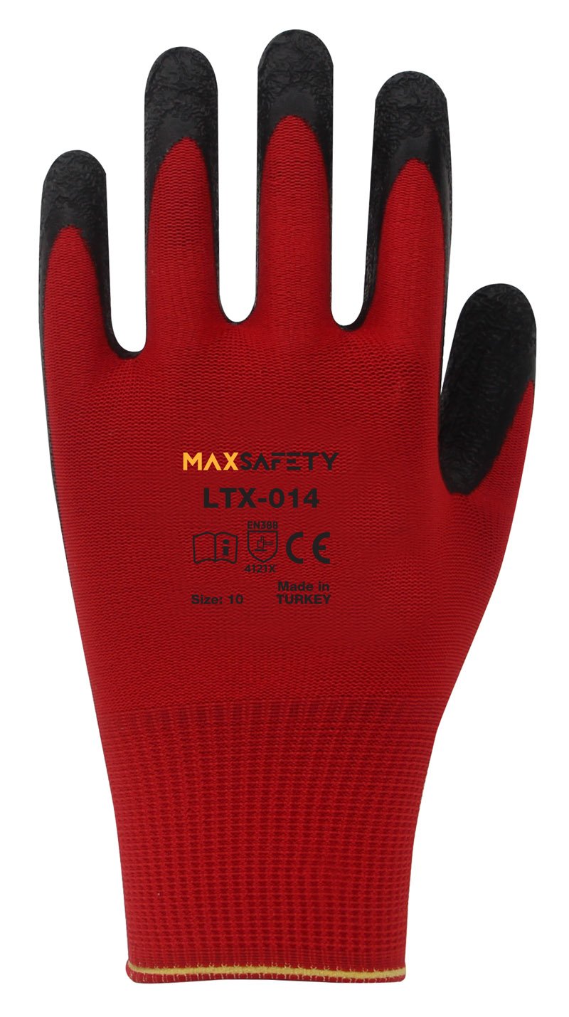MAXSAFETY LTX-014 - LATEKS ELDİVEN - CRINKLE