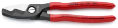 KNIPEX 95 11 200 ÇİFT BIÇAKLI KABLO MAKASI